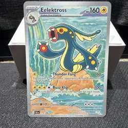 Eelektross (115/086) Black Blot Illustration Rare Pokemon Card Near Mint English - Image 1