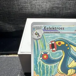 Eelektross (115/086) Black Blot Illustration Rare Pokemon Card Near Mint English - Image 2