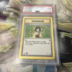 PSA 9 Pokemon Erika Holo 1st Edition Gym Heroes 16/132 MINT - Image 3