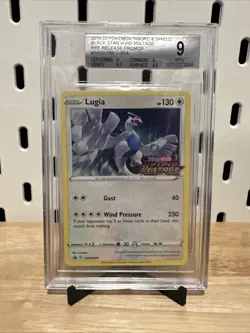Pokemon - Lugia SWSH069 - Black Star Vivid Voltage Pre-Release Promo - Image 1