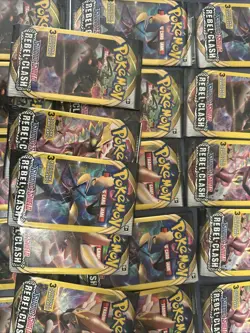 Pokemon Sword & Shield Rebel Clash 3-Card Booster 20 Packs Total 60 Cards - Image 3