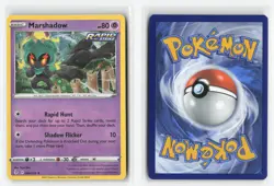 MARSHADOW 080/203 EVOLVING SKIES COSMOS HOLO PROMO POKEMON TCG NM - Image 3