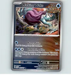 Pokemon Walking Wake Rare Reverse Holo TWM 063/167 NM - Image 1