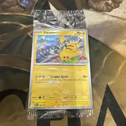 Pikachu Mew SVP Worlds 190 Pokemon Center Promo 2024 World Championships Sealed - Image 1