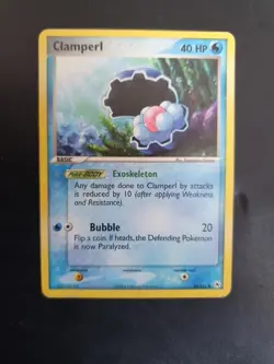 Clamperl 58/101 EX Hidden Legends Pokemon TCG - Image 1