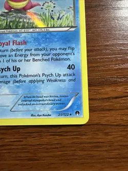 Slowking Rare Holo Card 21/122 Breakpoint Pokemon TCG 2016 - Image 4