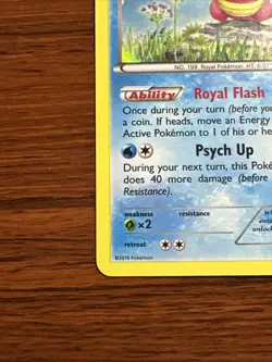 Slowking Rare Holo Card 21/122 Breakpoint Pokemon TCG 2016 - Image 5