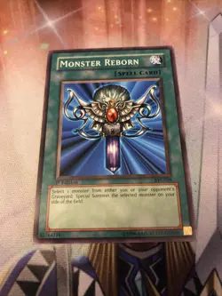 YUGIOH Monster Reborn - SYE-029 - 1st Edition - COMMON - 2004 - Near Mint / NM - Image 1