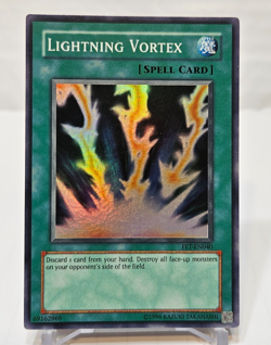 Lightning Vortex FET-EN040 Super Rare Unlimited Yugioh 194 - Image 1