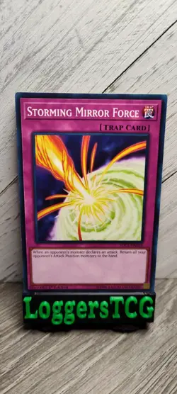 Yu-Gi-Oh! Storming Mirror Force / SDCL EN038 1st Edition LP - Image 1