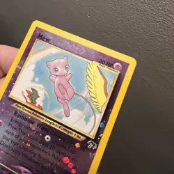 Mew 01/18 1/18 Pokemon Southern Islands Reverse Holo Card - MP-LP - Image 3