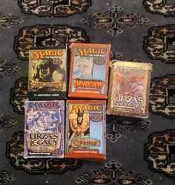 old vintage magic the gathering card collection 1990’s (50 card lots) - Image 3