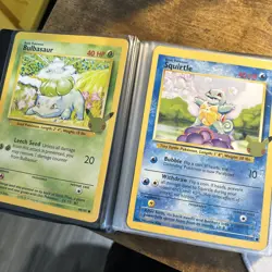 Pokemon 25th First Partner Pack JUMBO CARDS Binder - Pikachu / Charmander & More 820650809675 - Image 2