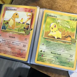 Pokemon 25th First Partner Pack JUMBO CARDS Binder - Pikachu / Charmander & More 820650809675 - Image 3
