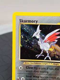 Skarmory Pokemon Card 13/111 Neo Genesis Holo Rare Near Mint+ Condition - Image 3