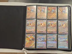 Pokemon Binder Collection Lot Vintage 360+ Cards Illustration Rare Secret Double - Image 1