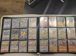 Pokemon Binder Collection Lot Vintage 360+ Cards Illustration Rare Secret Double - Image 2