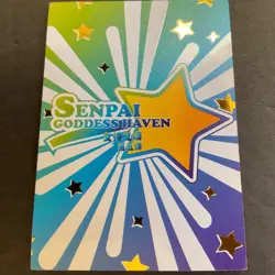 WES - Senpai Goddess Haven #5 - SEXR NO Serial Number Card Goddess Story Juri - Image 1