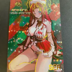 Senpai Goddess Haven Series 4 -SER Serial Number Card #627/666 Goddess Story 006 - Image 3