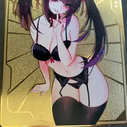 WES Senpai Goddess Haven #4 Metal Serial Number Card #077/100 - Goddess Story - Image 5