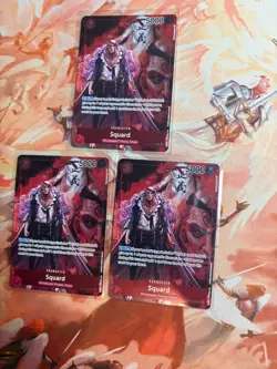x1 OP02-009 Squard Uncommon Alternative Art Box Topper One Piece TCG Card - Image 2