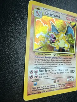 Pokemon Cards Charizard 4/130 Holo Rare Base Set 2 - (MP+) - Image 3