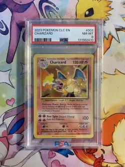 🐉 PSA 8 Charizard #003/034 Trading Card Game Classic 🐉 - Image 1