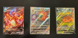 Charizard UPC Promo Card Set SWSH260 SWSH261 SWSH262 VMAX VSTAR Full Art - NM?? - Image 1