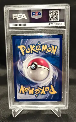 Base Set 1st Edition NIDORINO #37/102 PSA 8 1999 Pokemon Card Game - Image 2