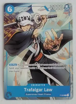 Trafalgar Law P-009 English Non-Foil Tournament Pack Vol. 1 One Piece Card Game - Image 1
