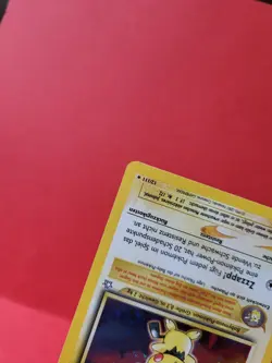 Pokemon Karte/card - Pichu 12/111 - Neo Genesis Holo - Exc-Near Mint - Image 4