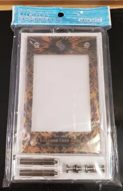 Pokemon Card Game Display Frame Mega Evolution Japan Pokemon Center Original - Image 1