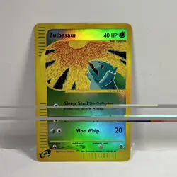Pokemon Card - Bulbasaur 95/165 - Expedition Base Set - Reverse Holo - Image 1