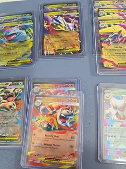 Lot Of Pokemon Holo Double Rare Cards Mega Evolutions - Image 3