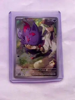 N's Zorua 189 Sv: Scarlet & Violet PromoN's Zorua 📈 Pokemon Journey Cards Holo - Image 1