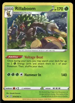 Miscellaneous Cards & Products #014/202 Rillaboom (Cosmos Holo) - Image 1