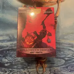 Dragon Shield Halloween Dragon Matte Card Sleeves Limited Art 100ct Mint Box 5706569120221 - Image 1