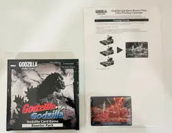 GODZILLA VS GODZILLA CARD GAME BOOSTER BOX SET 1 + BURNING GODZILLA PROMO SEALED - Image 1
