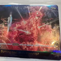 GODZILLA VS GODZILLA CARD GAME BOOSTER BOX SET 1 + BURNING GODZILLA PROMO SEALED - Image 2