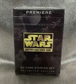 1995 Star Wars CCG Premiere Unlimited Edition - Sealed 60-Card Starter Set - Image 1