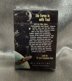 1995 Star Wars CCG Premiere Unlimited Edition - Sealed 60-Card Starter Set - Image 2