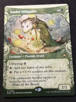 Tender Wildguide - Showcase - BLB - MTG - EN - NM - 0325 - Image 1