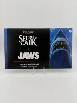 MTG Secret Lair x Jaws: Terror of Amity Island Rainbow Foil? Edition - Image 1