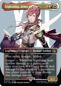 MTG Magic the Gathering FINAL FANTASY 400 & 513 foil - Image 2