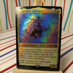 [MTG] Goro-Goro and Satoru (Foil) (0445) (MOC) NM - Image 1