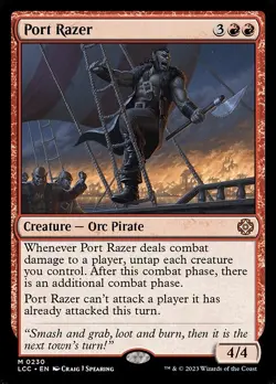 Port Razer Commander: The Lost Caverns of Ixalan NM MTG Non-Foil - Image 1