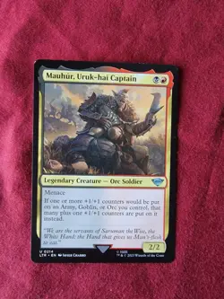MTG, Mauhur, Uruk-hai Captain LTR - Magic the Gathering - Image 1