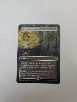 MTG Enlightened Tutor (Borderless) - Dominaria Remastered - Regular - 412 - NM - Image 1