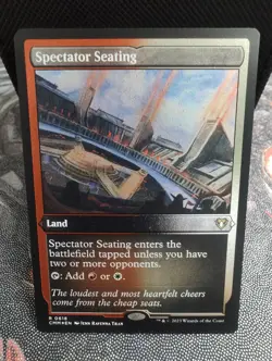 Spectator Seating (Foil Etched) - Commander Masters (CMM) Magic MTG - Image 1