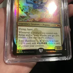 MTG Rainbow Dash Mythic Foil MLP Graded CGC 10 The Galloping 2 Secret Lair 🔥 - Image 3